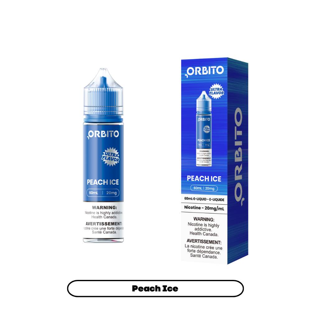 ORBITO Ultra Flavor Nic Salt 60mL - Peach Ice